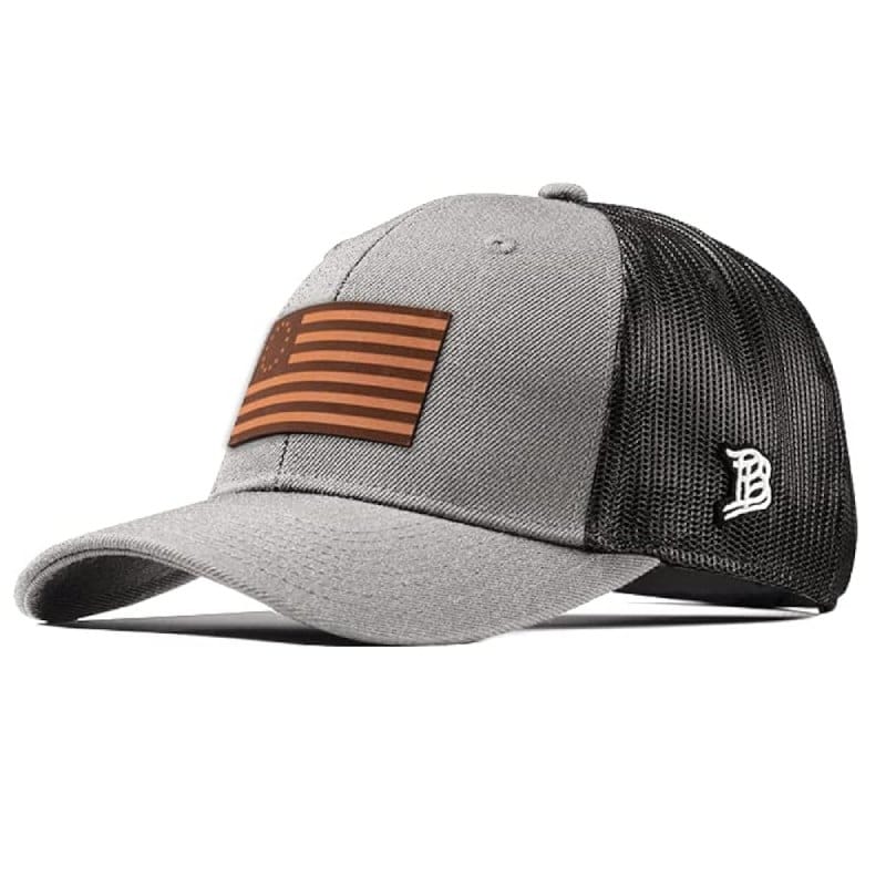 Branded Bills Classic Leather Patch Hat