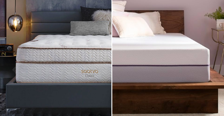 Saatva vs Purple Mattress: Which Is Worth Buying?