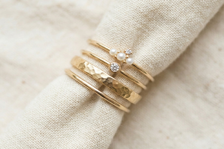 how to stack rings without it looking cluttered — the honest guidea