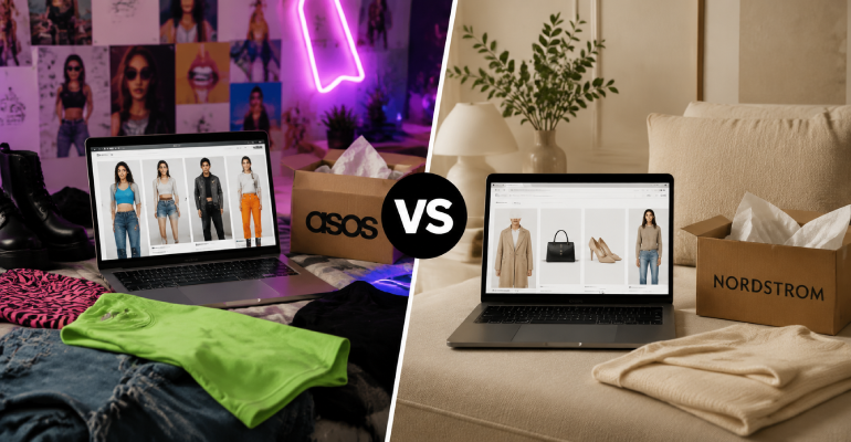 ASOS vs Nordstrom — Two Very Different Answers to Online Fashion Shopping