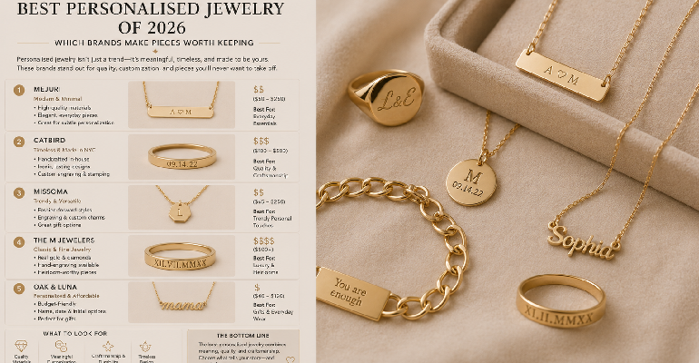 Best Personalised Jewelry of 2026 — Which Brands Make Pieces Worth Keeping