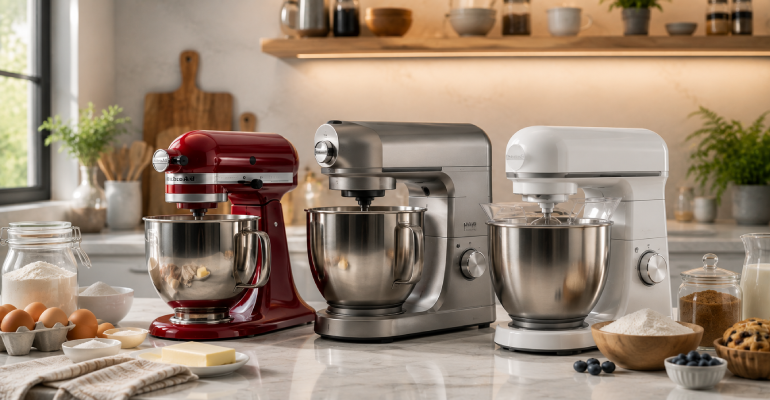 Best Stand Mixers for Home Baking in 2026 — KitchenAid, Bosch, and the Honest Alternatives