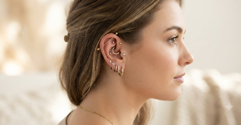 Ear Piercing Guide for 2026 — Placement, Healing, and What Jewelry to Use