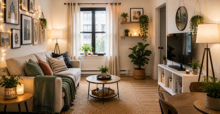 How to Decorate a Rental Apartment Without Damaging Anything