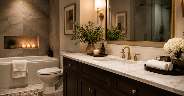 How to Make Your Bathroom Look Expensive Without Renovating It