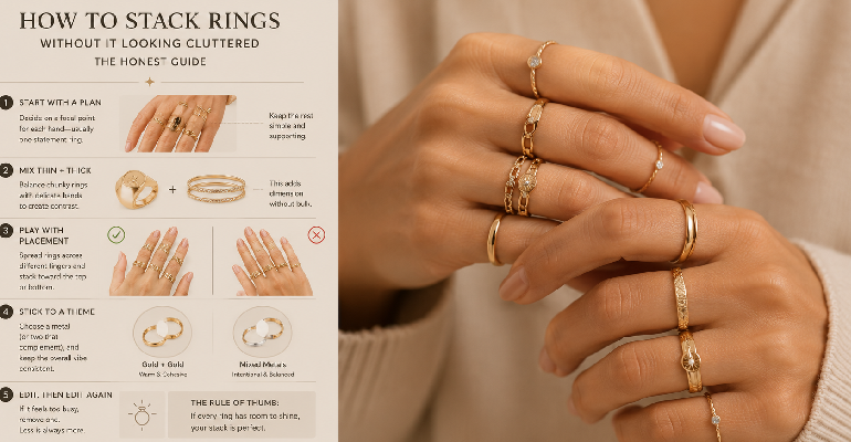 How to Stack Rings Without It Looking Cluttered — The Honest Guide