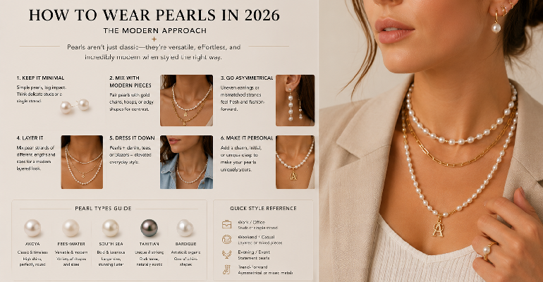 How to Wear Pearls in 2026 — The Modern Approach