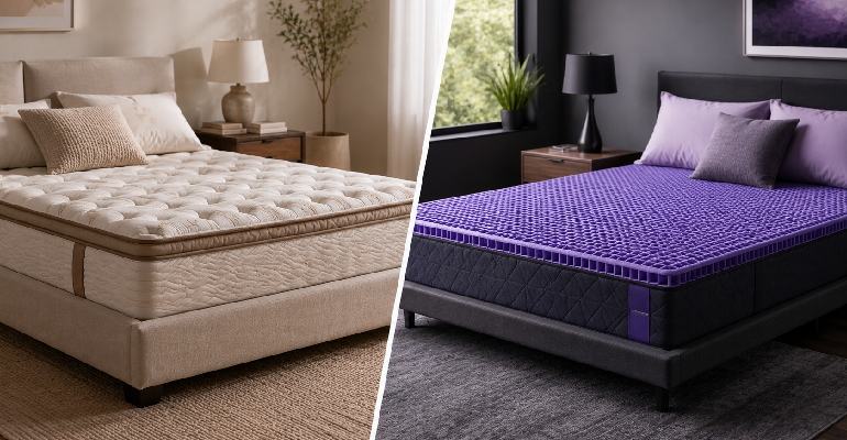 Saatva vs Purple Mattress: Which Is Worth Buying?