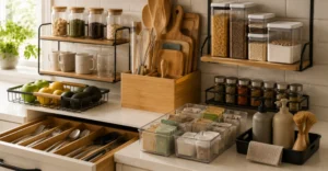 The Best Kitchen Organization Products Worth Buying In 2026 — What Actually Clears Counter Space