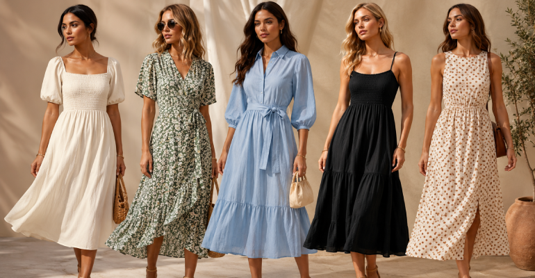 The Best Midi Dresses For Women Right Now — Beautiful Picks That Are Actually Worth Buying
