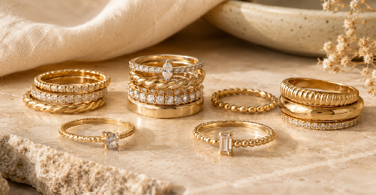 The Best Rings For Stacking Women Can Buy In 2026 — Honest Picks Across Every Budget