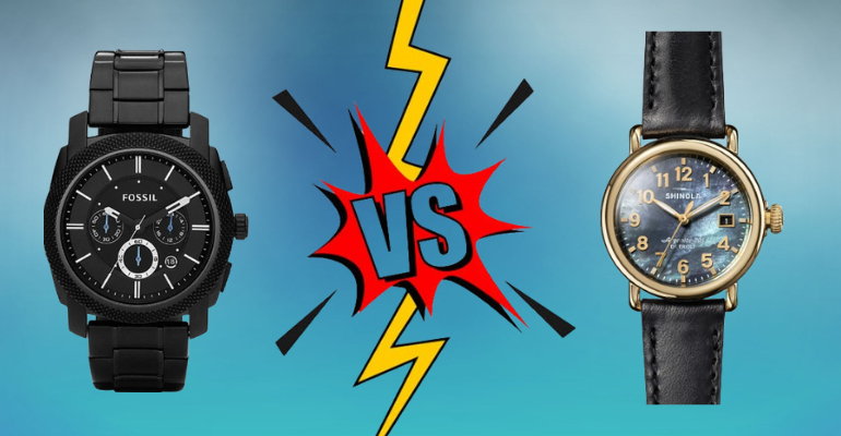 Shinola vs Fossil — Is the $600 Difference Actually Worth Paying?