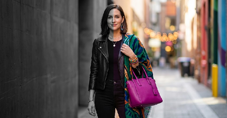 How to Wear Color If You Always Wear Black